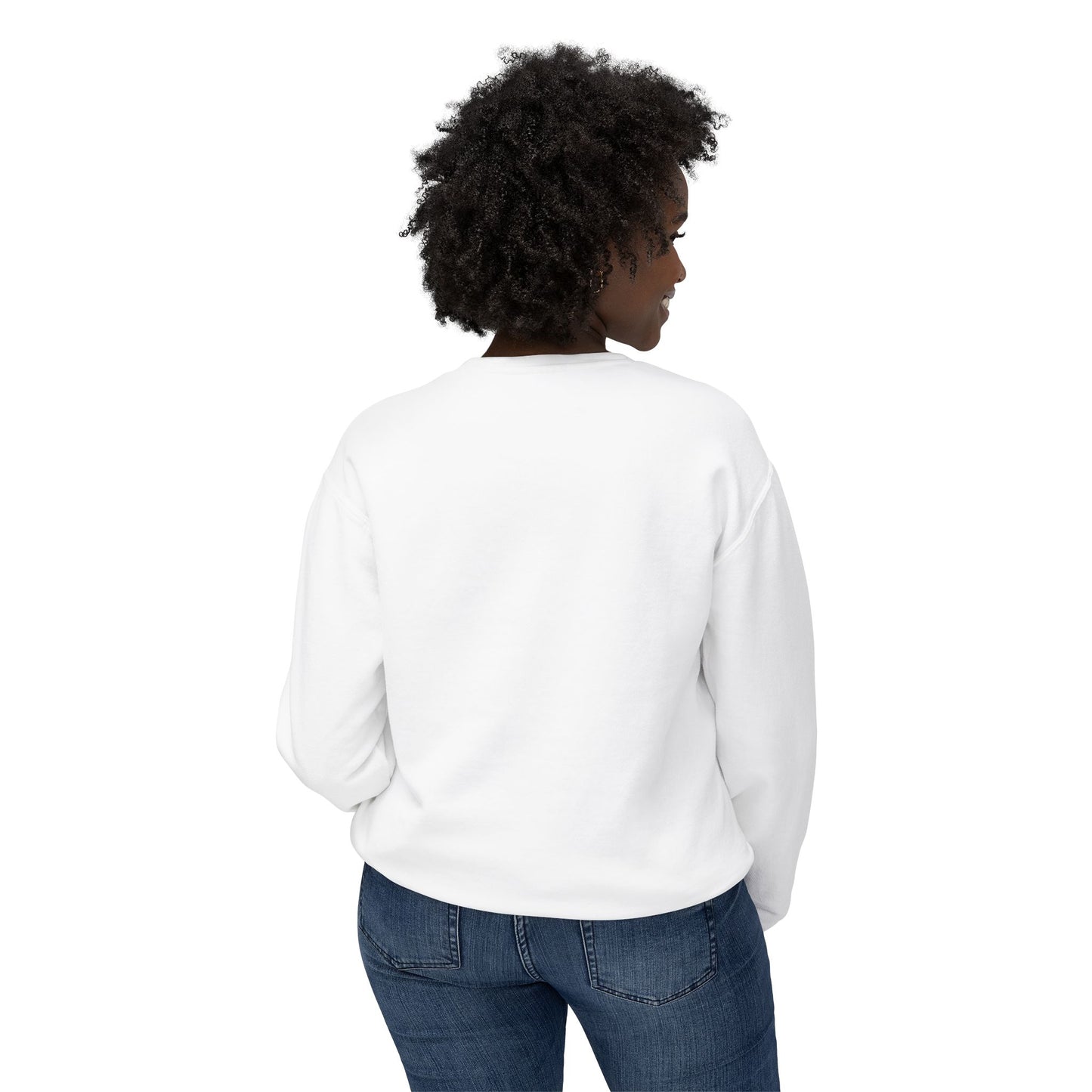 The garden-Unisex Lightweight Crewneck Sweatshirt