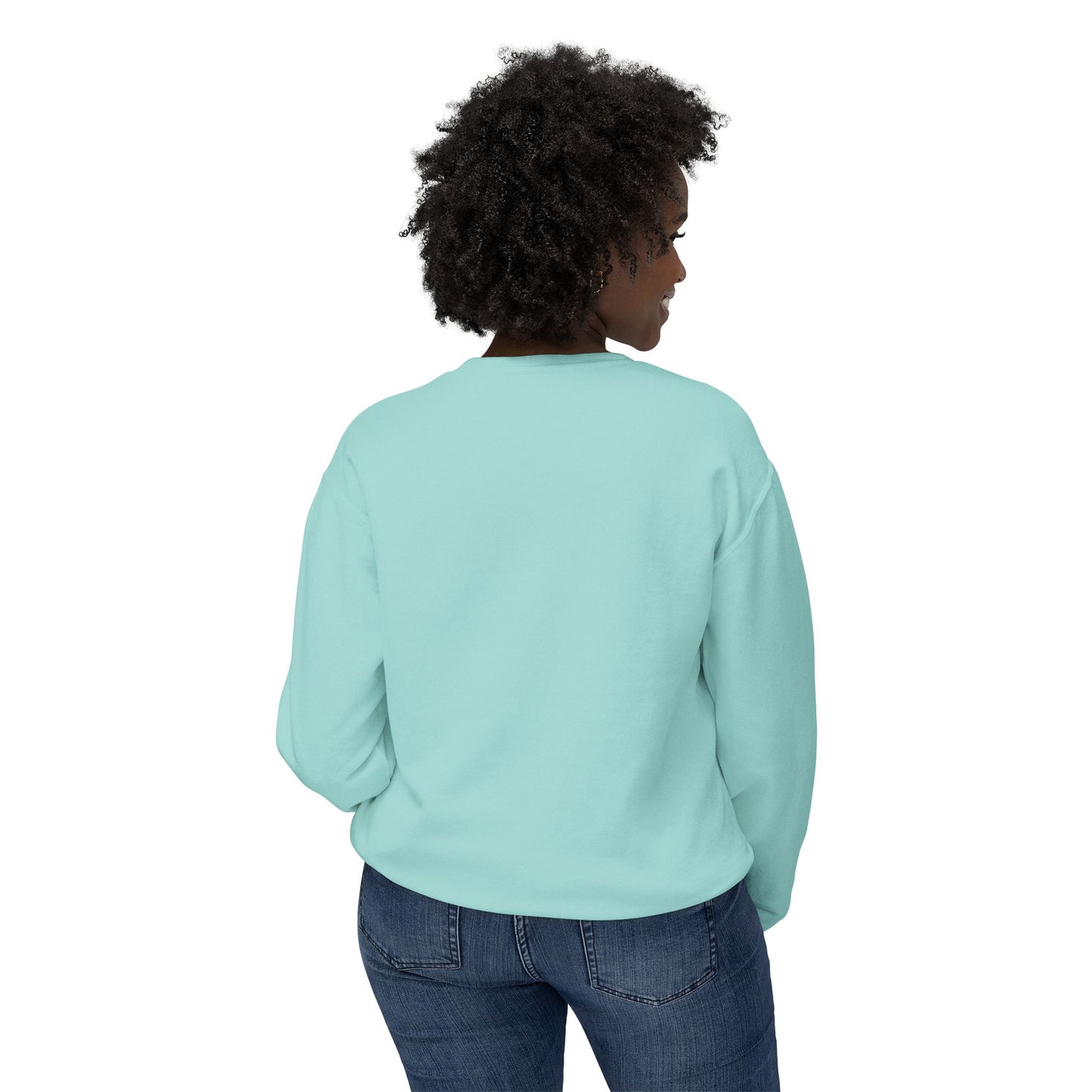 The garden-Unisex Lightweight Crewneck Sweatshirt